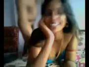 Indian Couple Having Some Fun For Camera