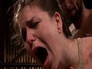 Petit Teen Gets Used Over And Over As A Sex Slave Roughed Up Hardcore Like A Slut