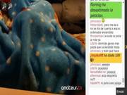 Spanish Girl Sleeping While Broadcast On Webcam