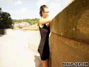 Hot Euro Slut Katia Exposed Her Big Boobs And Pounded For Money