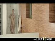 Reaching Orgasm In The Graceful Shower