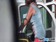 Sexy High Heels In Public
