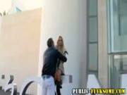 Amateur Ho Public Facial
