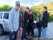 Plump Blondie Public Fuck