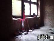 Jerking Off At A Construction Site