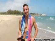 Amateur Has Beach Sex