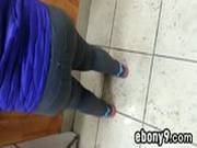 Big Booty At A Restaurant