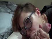 Perfect Cute Nerdy Asian Girlfriend Blowjob