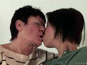 Young Chrissy Scissoring Older Lady
