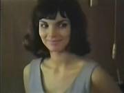 Naughty Vintage Girl Stripping