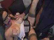 Busty Brunette Milf Takes A Rough Fucking