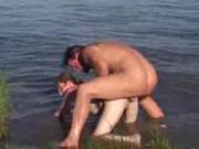 Dirty Slut Fucked At The Lake