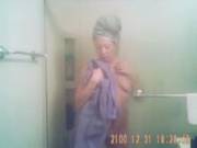 Amateur Girl Caught On Cam While Showering