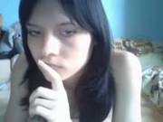 Slender Webcam Girl Masturbation