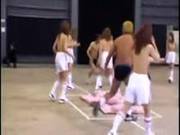 Asian Group Sex Orgy In The Gym