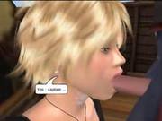 Girl Prisoner Gives Blowjob