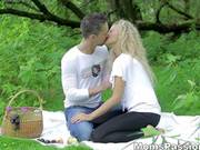 Moms Passions - Romantic Fuck On A Picnic Blanket