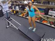 Babe Is Trying To Sell Some Kind Of Exercise Equipment Feature Feature 2
