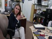 Dirty Amateur Having Reality Pawnshop Sex