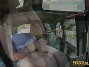 Amateur Candi Flashes Her Big Tits And Drilled With Pervert Driver