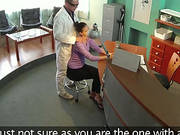 Horny Brunette Chick Gets Fucked In The Examining Table By The Pervy Doctor