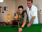 Big Titty Mommy Plays Billiards - Jane