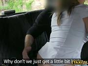 Woman With Big Tits Gets Banged At The Backseat Of A Cab