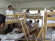 Subtitled Japanese Av Star Handjob Cumshot Challenge
