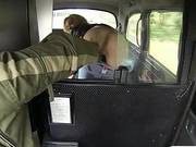 Slut Gets Payed For Flashing Her Big Ass Then Fucked In The Cab