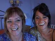 Stepdaughter And Mom Enjoy Sex With Young Guy