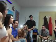 Dare Dorms Party With Guys And Chicks Stripping And Showing Off Their Bodies