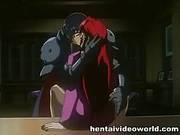 Red Haired Anime Chick Spreads Her Legs Wide Open To Get Her Perfectly Shaved Pussy Licked