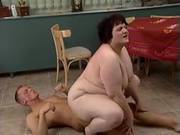 Mature Bbw Fucks Young Guy