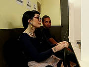 A Hung Black Guy Breaks Off A Piece Of A Tatted Up White Slut