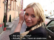Shy Blondy Turns To Be Really Dirty Slut On A Camera