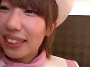 Japanese Girl In Bra Uses Vibrator And Rides On Cumshot