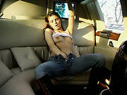 Teen Pornstar Is Ready For Hot Photo Session In The Limousine