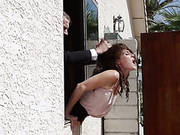 Brunette Babe Enjoys Rough Rear Banging In Hardcore Reality Clip