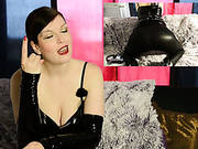 Fetish Latex Amateur Chick Posing On Webcam
