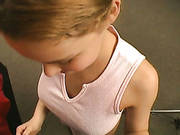 Perverted Blondie Blows And Jerks Off Juicy Cock On A Pov Camera