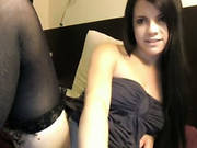 Naughty Amateur Brunette Examines Her Pussy With Fingers
