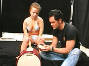 Cute Latina Midget With A Big Booty Sensually Rides Sybian