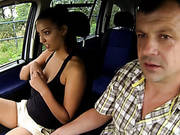 Horny Taxi Driver Fucks His Client In Missionary Position