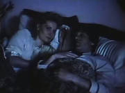 Naked Gal With Small Tits Talks With Her Man In Bedroom