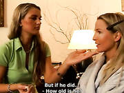 Neat Czech Nymphos With Small Tits Take Part In A Threesome