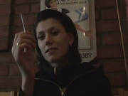Czech Chick Zlata Gives Deepthroat Blowjob In A Public Place