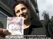 Czech Slut Alena Gives Good Blowjob For Cash