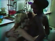 White And Black Bitches With Tight Bodies Take Part In Ffm Scene