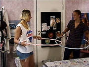 Sporty Teen With Hula Hoop Gives Best Ever Blowjob To Her Boyfriend