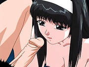 Anime Beauty Worships His Cock And Asshole